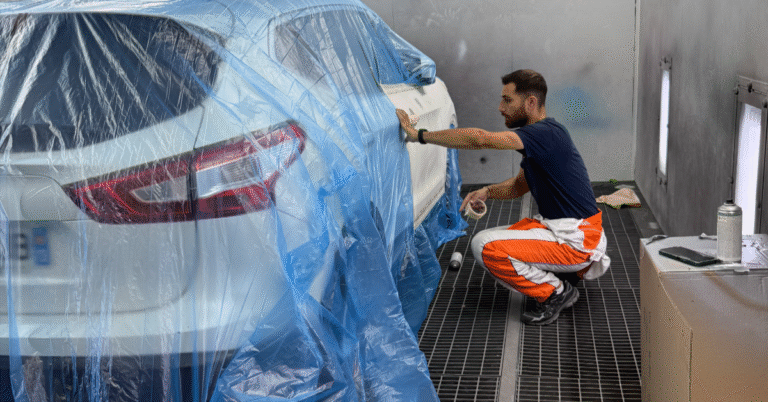 « Ce qui me plaît le plus, c’est de rendre le client heureux du service proposé » : découvrez le témoignage de Nicolas, technicien peinture automobile