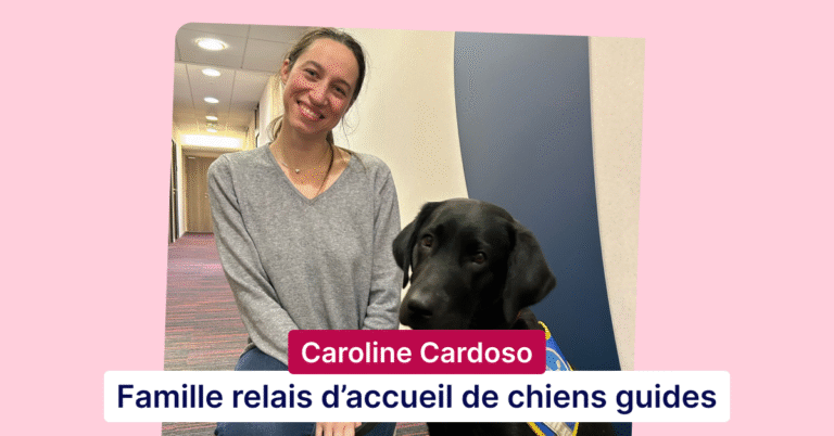 « Le chien guide crée du lien et permet de sensibiliser au handicap autrement en entreprise »