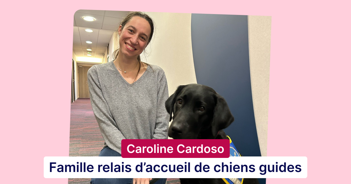 « Le chien guide crée du lien et permet de sensibiliser au handicap autrement en entreprise »