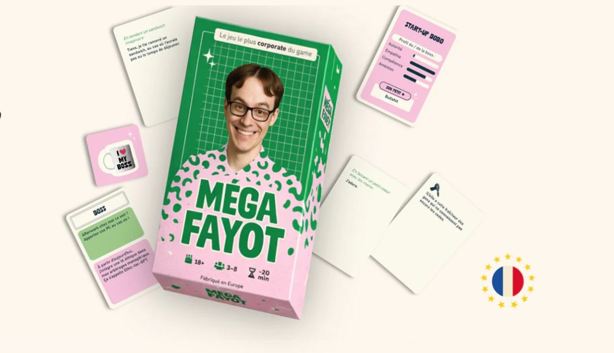 On a testé pour vous Méga Fayot, un jeu de société hilarant sur le monde de l'entreprise