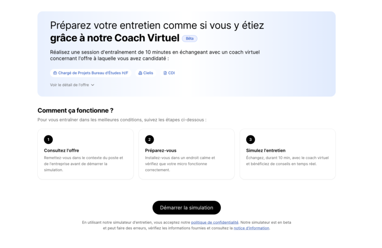 coach virtuel Hellowork