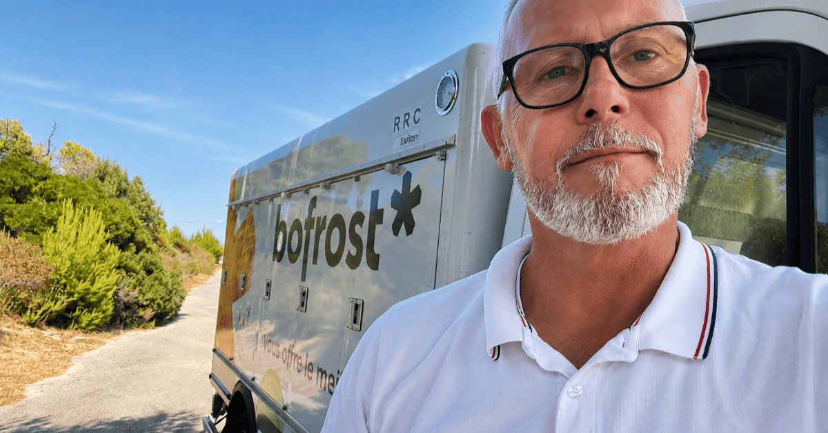 Régis, vendeur-conseil chez bofrost* : « Les clients attendent notre visite avec impatience ! »