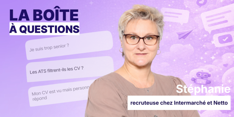 Stéphanie, recruteuse au sein de la logistique d’Intermarché et Netto, répond à vos questions ! 