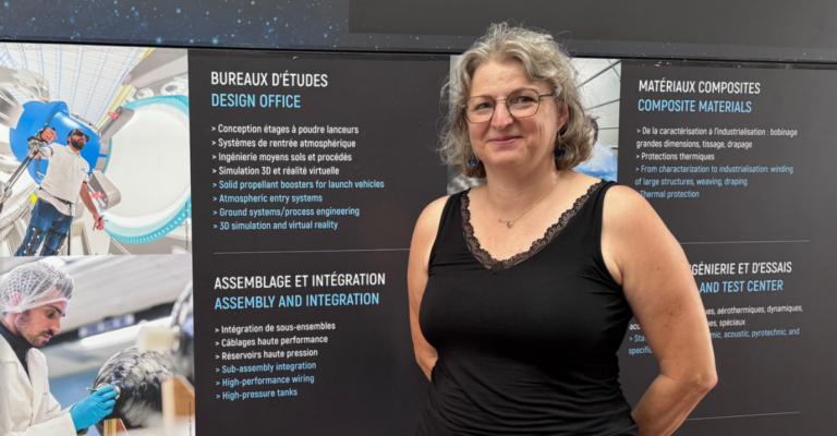 « Je suis passée de la direction technique à la production » : Ingénieure Méthodes, Gaëlle participe à la fabrication des matériaux utilisés sur les fusées