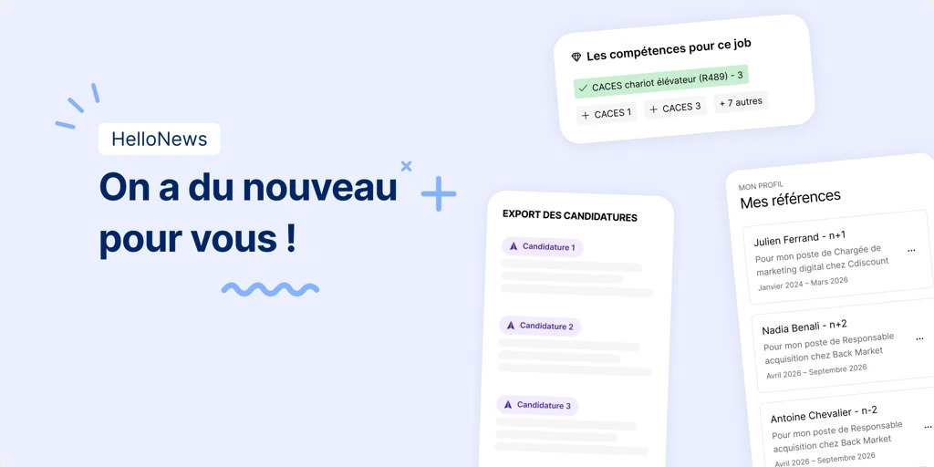 3 nouveautés Hellowork pour gagner du temps dans votre recherche d'emploi