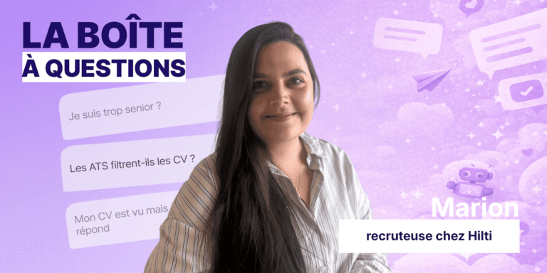 Marion Dorigny, recruteuse chez Hilti, répond à vos questions !