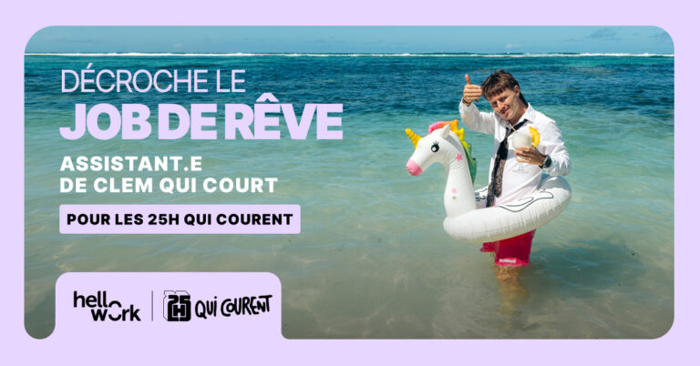 Job de rêve : devenez le bras droit de Clem qui court pendant 3 jours