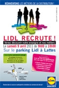 Journée recrutement Lidl près de Montpellier