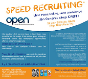 Soirée OPEN Speed Recruiting à Paris