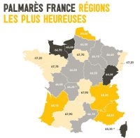 Quelle est la région la plus heureuse de France ?