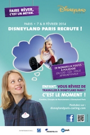 Disneyland Paris : événement recrutement les 7 et 8 février