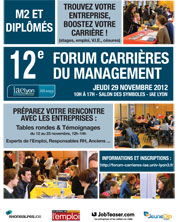 12ème forum Carrières du Management à Lyon