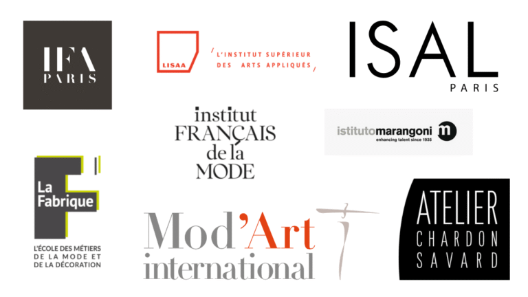 Logos écoles de modes