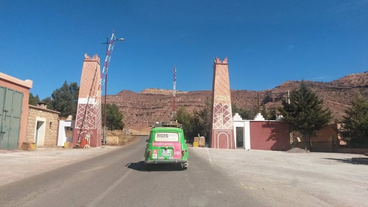 La 4L au Maroc