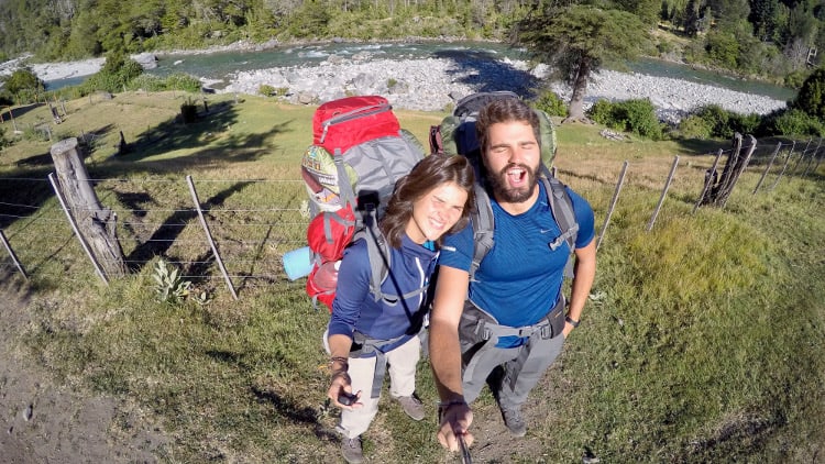 Solène et Marc, son copain