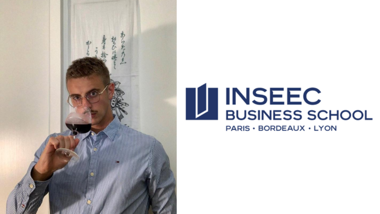 Un verre à moitié plein pour ce jeune diplômé passionné d’œnologie