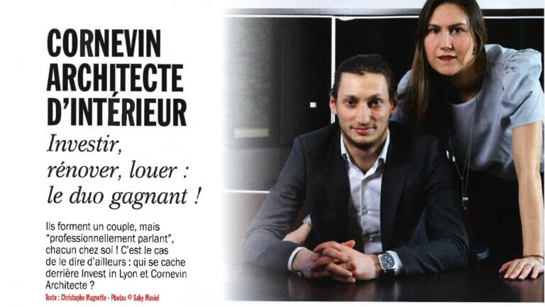 [La presse en parle] Le parcours professionnel de Florent Cornevin, architecte d'intérieur diplômé de CREAD Institut, est mis à l'honneur dans Lyon People !