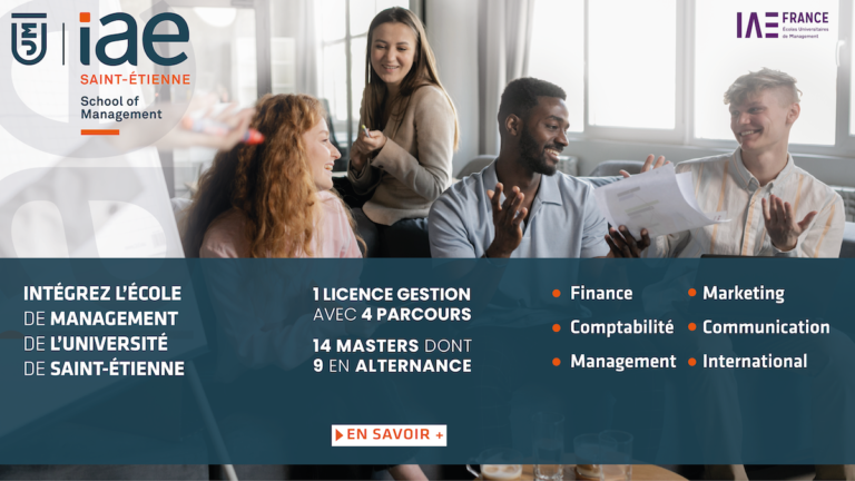 L’IAE Saint-Étienne forme les cadres et les managers de demain à travers des formations diversifiées et professionnalisantes