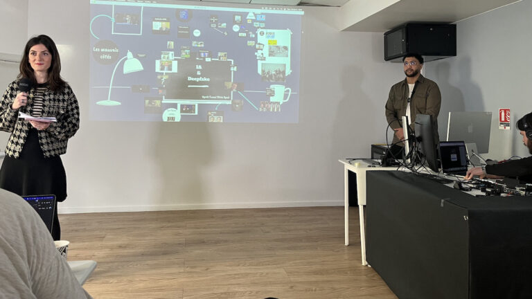 IA : à l’ISCOM Paris, des ateliers et conférences pour sensibiliser les jeunes aux deepfakes
