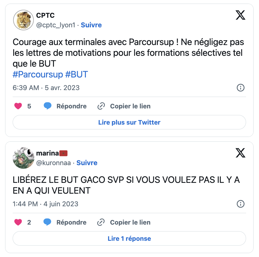 Tweet BUT 4