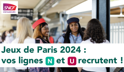 La SNCF recrute pendant les Jeux de Paris 2024