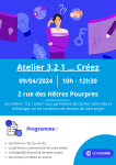 Atelier 3,2,1 ... Créez