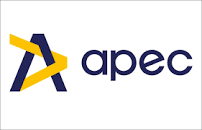 logo bleu et jaune APEC