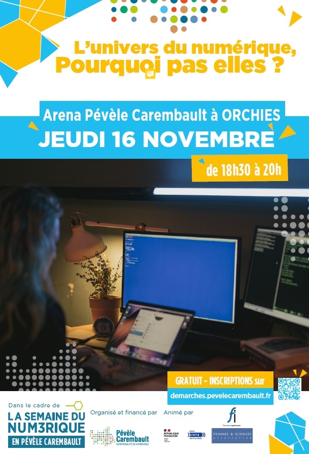 Affiche soirée "pourquoi pas elles ?"