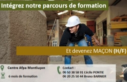 Réunion d'information concernant la formation de maçon proposée par l'AFPA