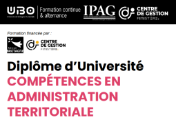 Diplôme Universitaire "Compétences en Administration Territoriale"