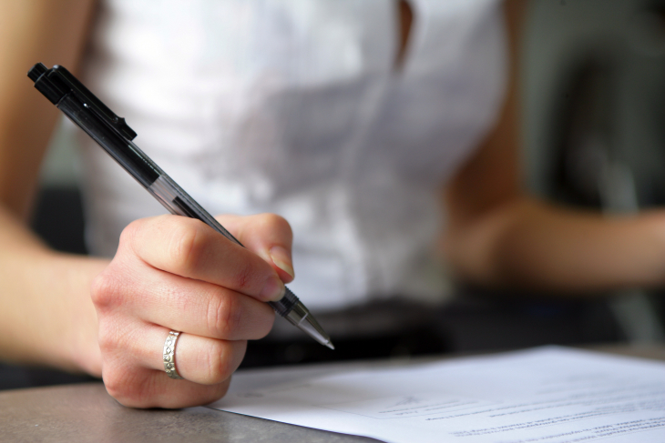 Signature contrat de travail