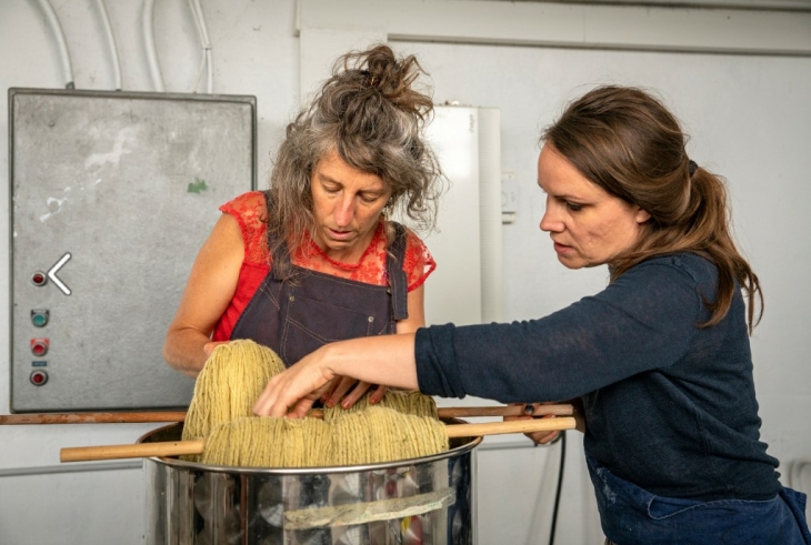 Formation d'artisanat d'art au centre de formation professionnelle de Felletin (Creuse) - Yannick Pirot pour Région Nouvelle-Aquitaine