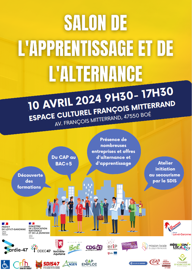 SALON DE L'APPRENTISSAGE ET DE L'ALTERNANCE