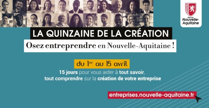 Quinzaine de la création d'entreprise en Nouvelle-Aquitaine 2024