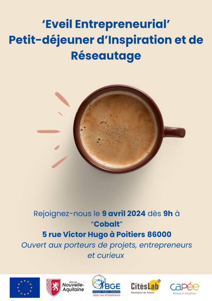 ‘Eveil Entrepreneurial’ Petit-déjeuner d’Inspiration et de Réseautage
