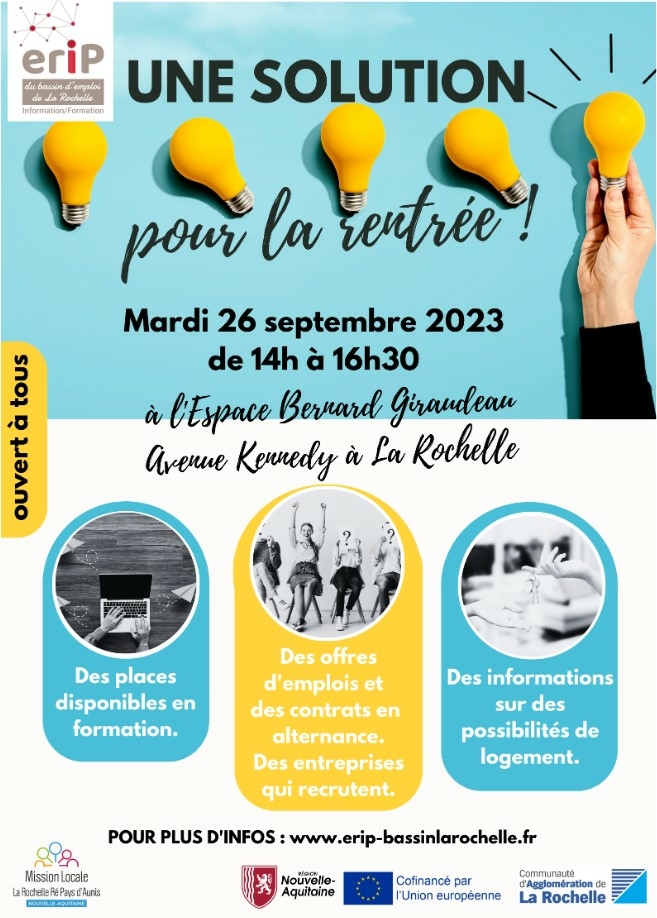 Une solution pour la rentrée