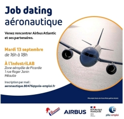 JOB DATING AERONAUTIQUE Mardi 13 septembre 2022