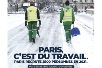 Ville de Paris : Calendrier des recrutements en cours