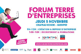 Forum Terre d'entreprise : créez, reprenez ou postulez!