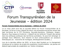 Forum Transpyréen de la Jeunesse