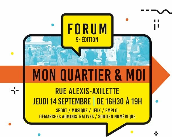 Forum des quartiers Bédier, Beauval, Morellerie et Arboretum