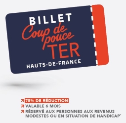 Hauts-De-France - Billet Coup de pouce