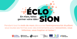 Eclosion 2022 - Le Mois de l'entrepreneuriat avec le Pépite des PDL