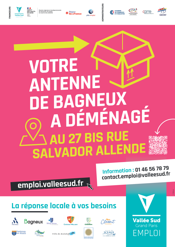 Votre antenne de Bagneux déménage