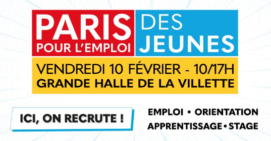 logo Paris pour l'emploi des jeunes