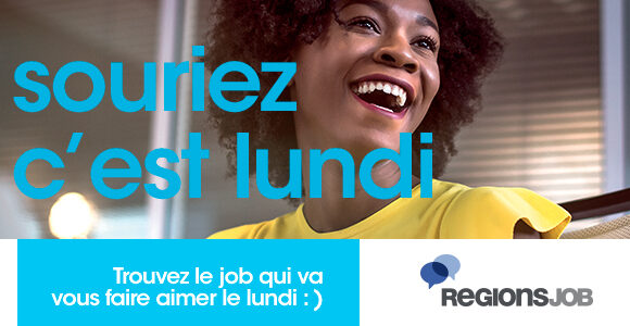 Souriez c’est lundi, la nouvelle campagne de RegionsJob en action