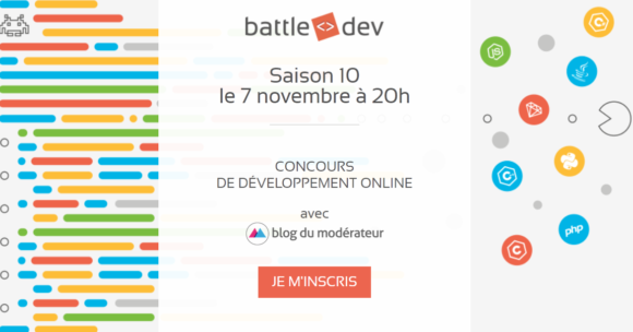 A vos agendas : 10ème édition de la BattleDev RegionsJob le 7 novembre