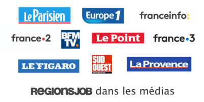Revue de presse : plus de 300 retombées pour Regionsjob au deuxième trimestre