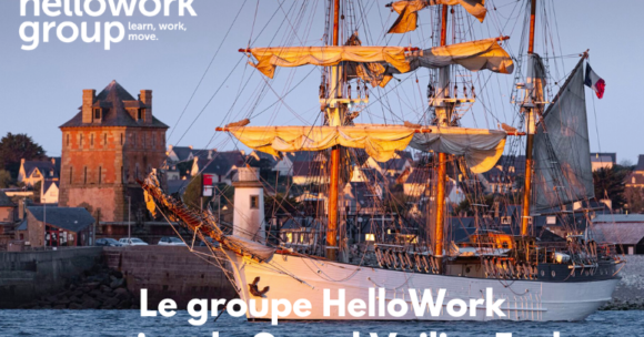 HelloWork soutient l’Association du Grand Voilier Ecole