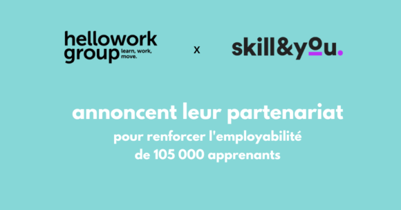 HelloWork s’associe à Skill and You pour accompagner 105 000 apprenants vers l’emploi